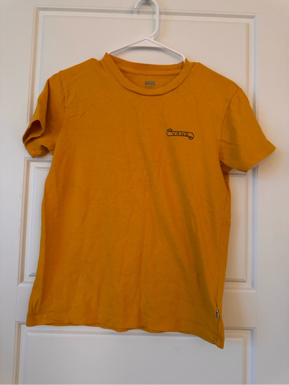 Vans Mustard Yellow Short Sleeve Tee